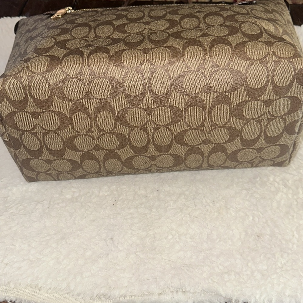 Coach F79609 Signature Tote Bag for Women X& 2 matching wallets - Picture 9 of 16